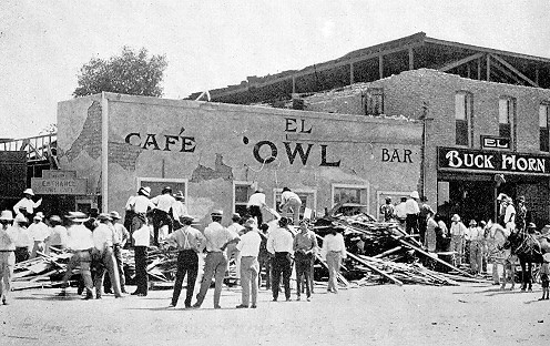 earthquake caltech imperial valley six injured wreckage killed many were