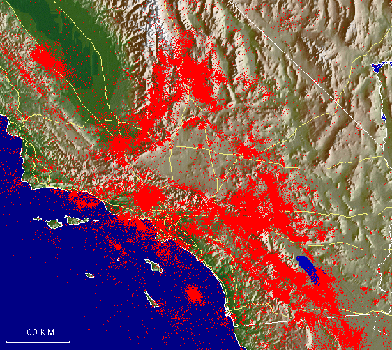 Southern California Earthquake Map Southern California Earthquake Data Center At Caltech